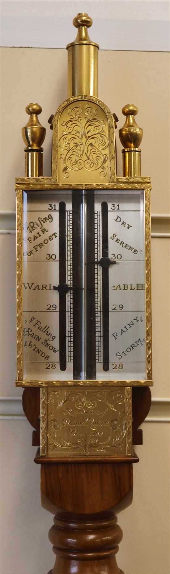A barometer H.105cm